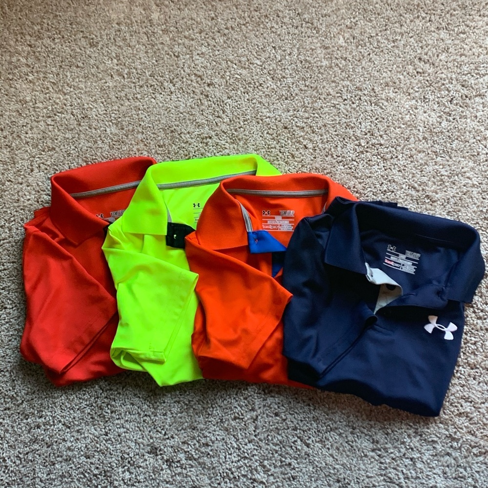 set of 4 - boys (golf) dress shirts